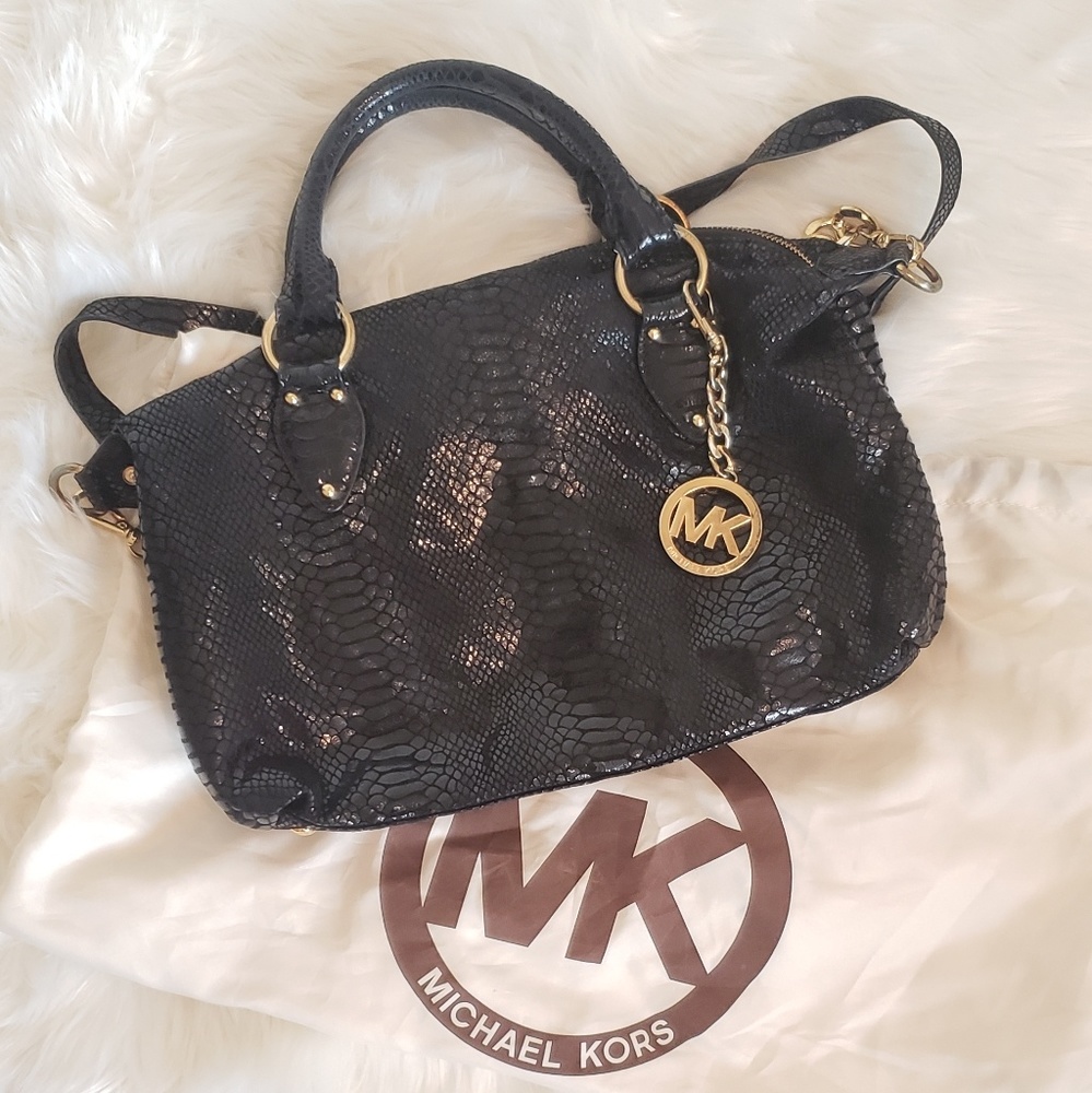 Michael Kors Snakeprint Purse